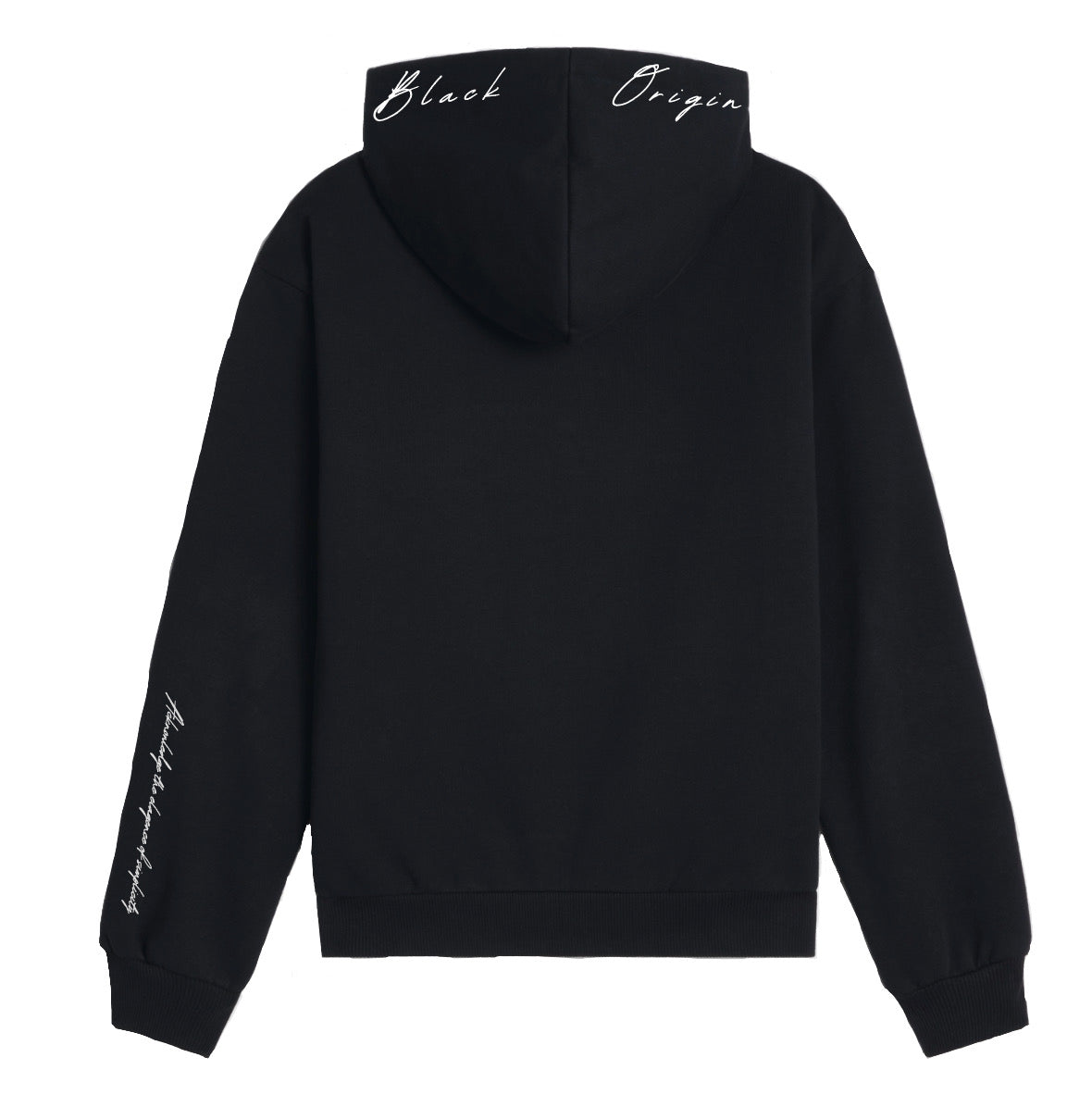 Black Origin Signature Hoodie