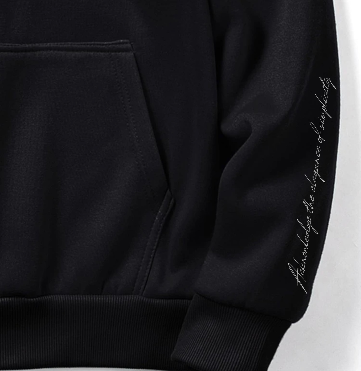 Black Origin Signature Hoodie