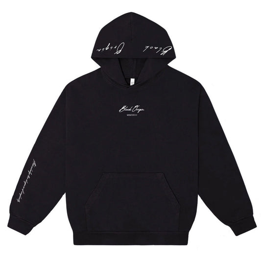 Black Origin Signature Hoodie